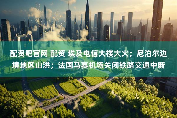 配资吧官网 配资 埃及电信大楼大火；尼泊尔边境地区山洪；法国马赛机场关闭铁路交通中断